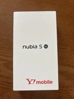 nubia S 5G ホワイト 未使用
