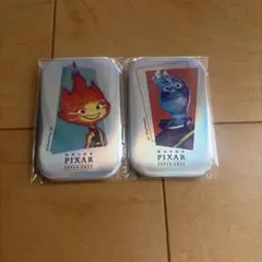 マイエレメント　エンバー ウェイド　缶バッジ 2個セット　ピクサー
