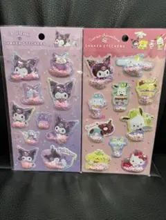 クロミ＆サンリオ　シェイカーステッカー♡
