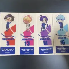 ブルーロック　栞　まとめ売り　雪宮剣優　士道龍聖　御影玲王　氷織羊