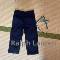 Ralph Lauren ネイビー 24M パンツ ベルト付き