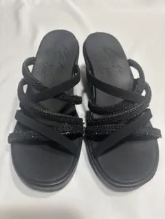 SKECHERS Cali レディース サンダル ブラック　22cmのサムネイル