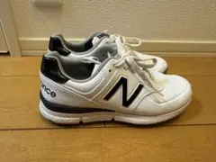 ハワイ購入New Balance Golf シューズ ホワイト ブラックUS10 - メルカリ