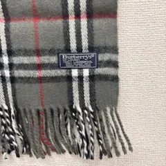 Burberrys チェック柄 マフラー 英国製