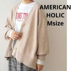 AMERICAN HOLIC☆Vネックニットカーディガン Mサイズ