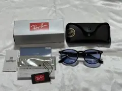 Ray-Ban ORB4259F サングラス ブラック/ブルー アジアンフィットのサムネイル