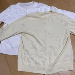 UNIQLO UVカットクルーネックカーディガン