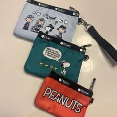LeSportsac スヌーピーポーチ 3個セット