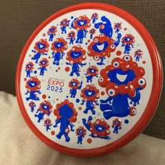 EXPO 2025ミャクミャク　クッキー缶