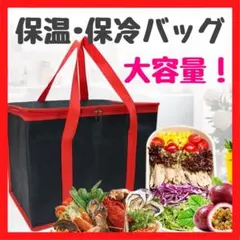 大容量 保温・保冷バッグ エコバッグ レジカゴバッグ アウトドア ファスナー