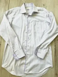MALE & CO. ストライプ ワイシャツ Mのサムネイル
