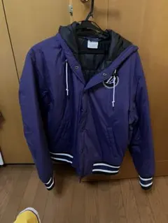 Nike LAロゴ 紫 ナイロンジャケット M
