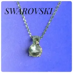 SWAROVSKI スワロフスキー クリスタル ネックレス シルバー 訳あり