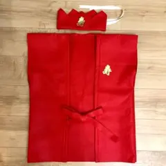 60歳　還暦御祝い　赤色ちゃんちゃんこ＆王冠セット