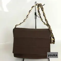 Salvatore Ferragamo フェラガモ チェーンショルダーバッグ