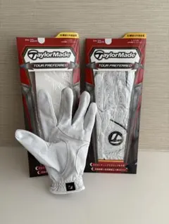 TaylorMade グローブ 22cm ホワイト　2セット