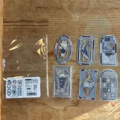 【おすそ分け】GLASS PARLOR ステンドグラスシール 6枚セット②