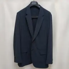 【美品】PaulSmithパフォーマンスストレッチセットアップ XLダークブルーのサムネイル
