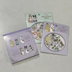 モフサンド　サンリオキャラクターズ　スクエアメモ　ピースシール　ステッカー