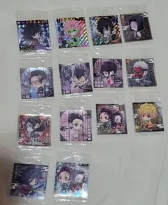 鬼滅の刃 ホログラム・モノクロシール 14枚セット