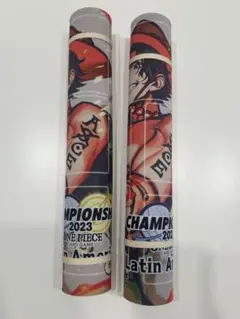 ワンピースカードゲーム チャンピオンシップ プレイマット ヤマト エース　2本