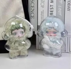 SKULLPANDA スカルパンダ　透明ケース　保護ケース　チェーン付き 6個