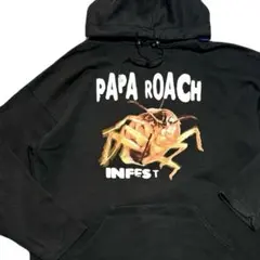 5/1取置中 新品 00s PAPA ROACH バンド スウェット パーカーのサムネイル