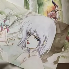 フォウ・ムラサメ Newtype 1986年12月号付録 B2サイズポスター - メルカリ
