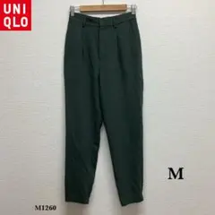 UNIQLO『ユニクロ』ドレープジョガーパンツ【M】オリーブグリーン