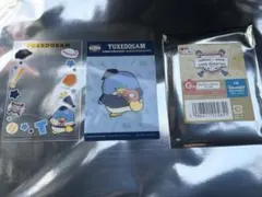 タイトーくじ　侍ジャパン　タキシードサム　サンリオ　クリアカードセット　G賞