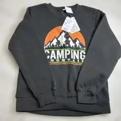 新品タグ付き　キッズ トレーナー 140cm CAMPING MOUNTAIN