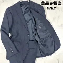 【美品】ONLY オンリー セットアップ ビジネススーツ ネイビー M相当