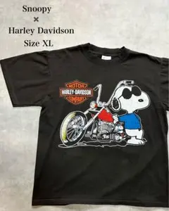 Snoopy × Harley Davidson スヌーピー　× ハーレー　XLのサムネイル