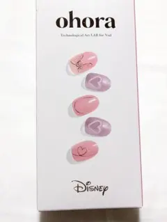 ohora　ディズニー　ミニーネイルシール　セミキュアジェルネイル