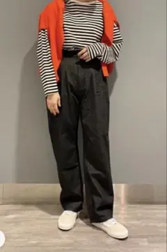 BRACTMENTプレストタックデニムパンツ ユナイテッドアローズイージーパンツのサムネイル