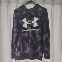 UNDER ARMOUR フード付きパーカー ブラック/グレー