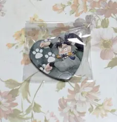 忍たま乱太郎 ハート缶バッジ 七松小平太