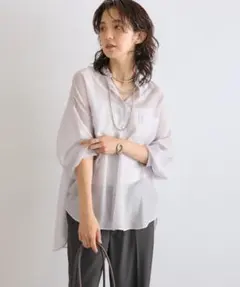 SEADRAKE シードレイク ドビークロス フレンチスリーブブラウス - メルカリ