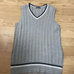 イーストボーイヴィーナス 9号/mコットンベスト グレー×女神シルバー