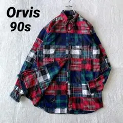 希少 ORVIS リネン バンダナ パッチワーク シャツ XL - メルカリ
