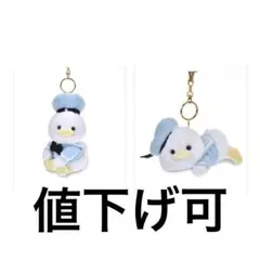 ドナルド ぬいぐるみキーチェーン おすわり DONALD BIRTHDAY 限定