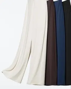 ユニクロ　クレープジャージーストレートパンツ　XL