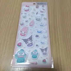 サンリオ　キャラクターズ　ぷっくりシール　キティ　マイメロディ キキララ　クロミ