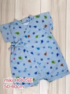 miki HOUSE ベビー甚平 50-60cm
