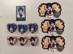 にじさんじ バレンタイン 花籠つばさ　缶バッジ チェキ風カード 特典