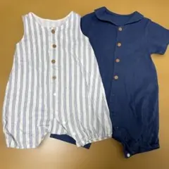 UNIQLO ベビー ロンパース 2点セット 60サイズ