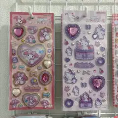 【セット最安】サンリオ キラキラジュエルシール マイメロディ チャーミーキティ