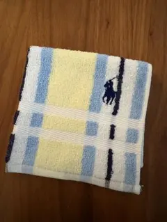 新品！Ralph Lauren ストライプタオルハンカチ