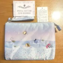 新品タグ付き1980円　クーリア　ファスナーポーチ