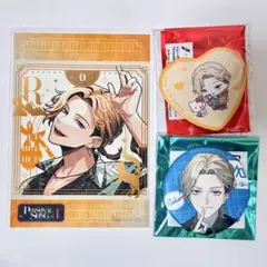 ブレマイ 須王芦佳 ブロマイド 缶バッジ 3点セット パソソン サンリオ Agf